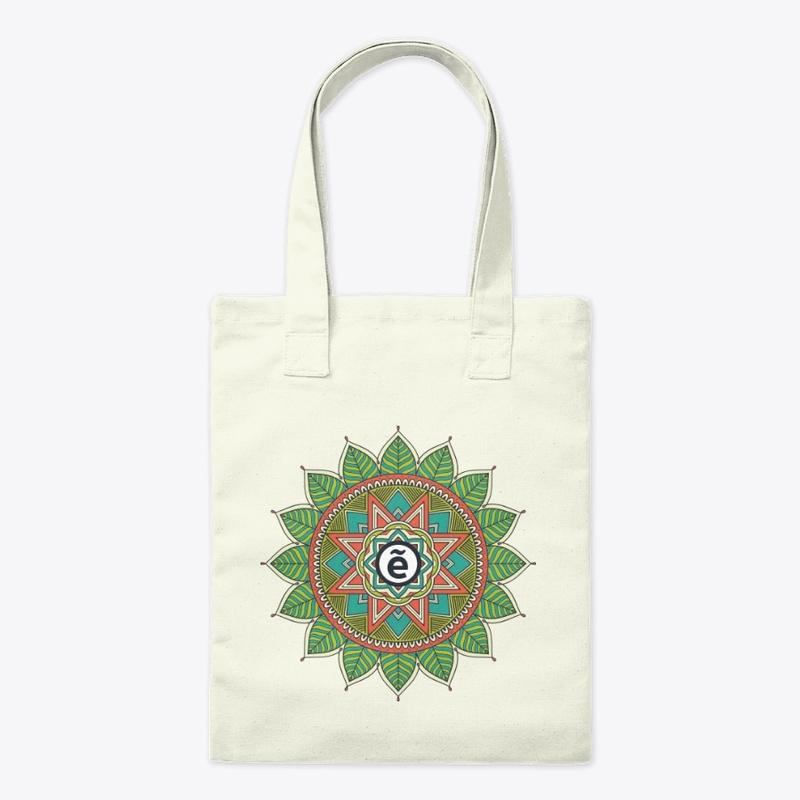 Classic Eñye Mandala Tote Bag