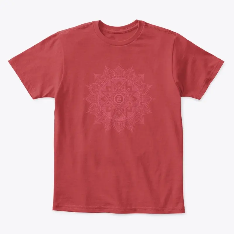 Kids Classic Mandala in Red